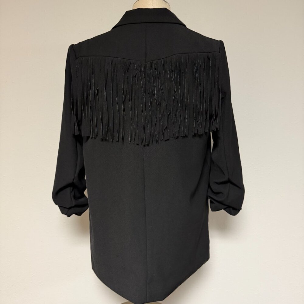 Strut & Bolt Fringe Blazer - Picture 4 of 9